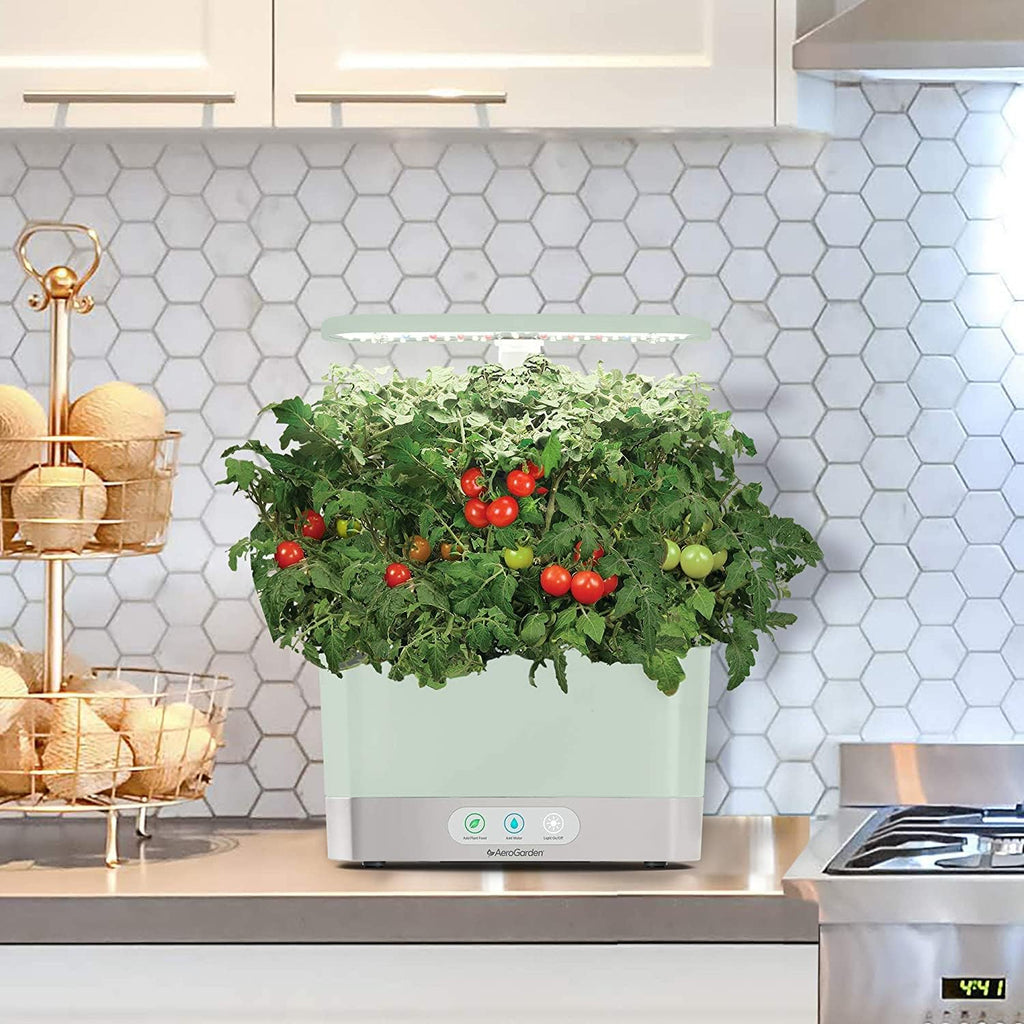Aerogarden Harvest Indoor Garden Hydroponic System with LED Grow Light and Herb Kit, Holds up to 6 Pods, Sage