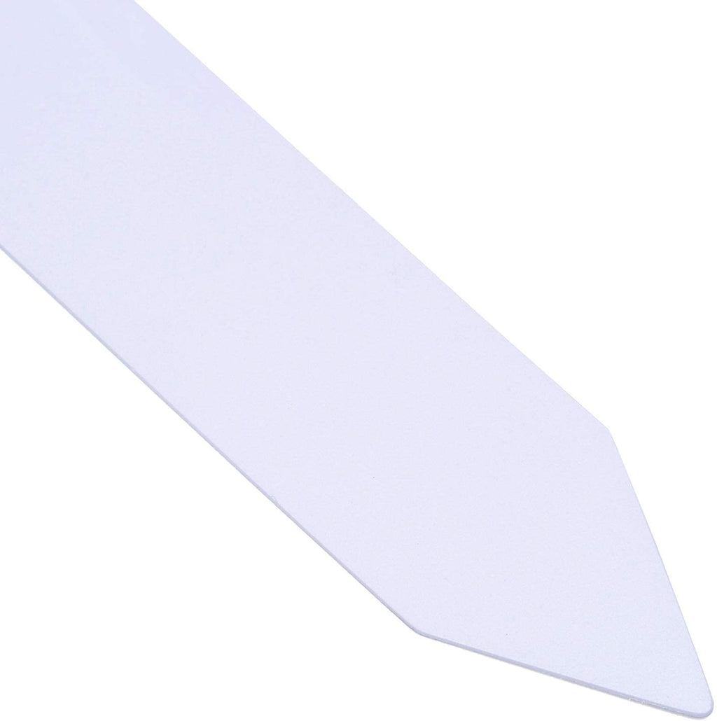 100 Pcs 4 Inch Plastic Nursery Garden Stake Tags Plant Seed Garden Labels Pot Marker White