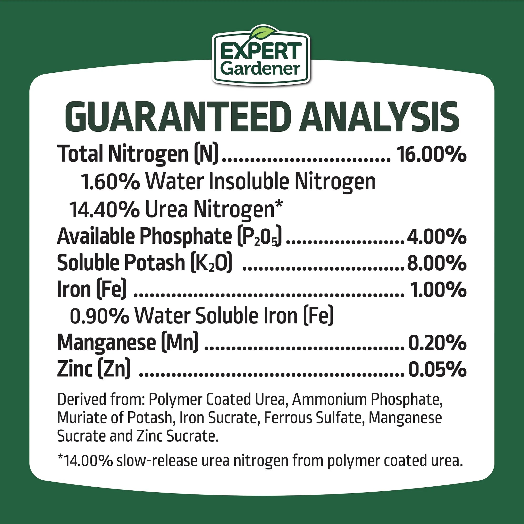 Evergreen Tree and Shrub Plant Food, 16-4-8 Fertilizer, 4 Lb.