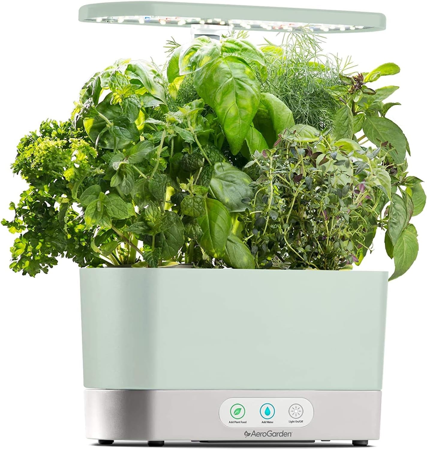 Aerogarden Harvest Indoor Garden Hydroponic System with LED Grow Light and Herb Kit, Holds up to 6 Pods, Sage